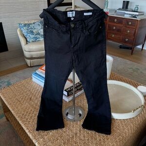 FRAME Le Crop Mini Boot Black